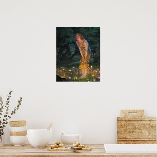 Poster Mi-été Eve c. 1908 par Edward Robert Hughes (Cuisine)