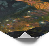 Poster Mi-été Eve Edward Robert Hughes Fairies Imaginaire (Coin)