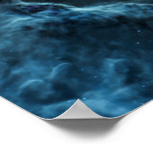 Poster Mi-Infrarouge Les Piliers De La Création. (Coin)