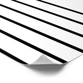 Poster Mi-siècle Abstrait Géométrique pastel moderne (Coin)