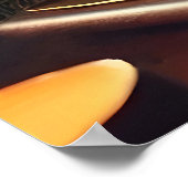 Poster Mi-Siècle Noël Joyeux & Cocktail lumineux (Coin)