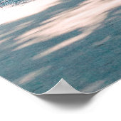 Poster Mi-siècle Style moderne Plage Accueil (Coin)