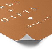 Poster MIA Boho Terracotta Burning Orange Cartes et Cadea (Coin)