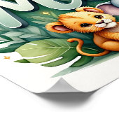 Poster Mia Safari Nursery Wall Art (Coin)