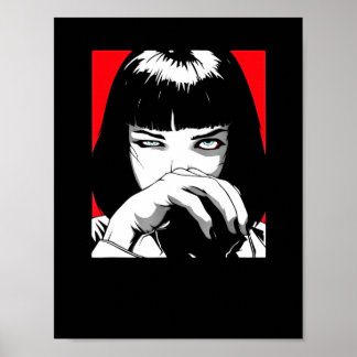 Poster Mia Wallaces Pulp Fiction