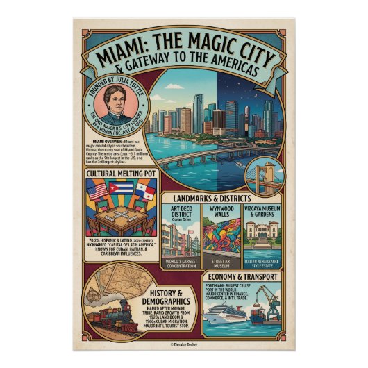 Poster Miami (Devant)