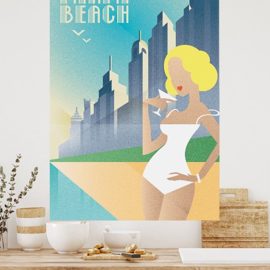 Poster Miami Beach (Cuisine)