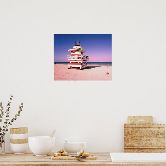 Poster Miami Beach #01 (Cuisine)