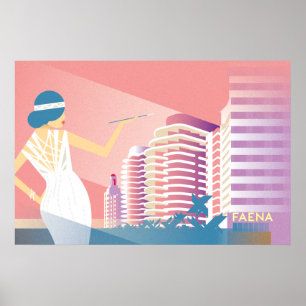 Poster Miami Beach   Faena