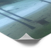 Poster Miami Beach, Floride, ouragan (Coin)