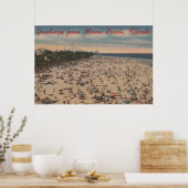 Poster Miami Beach, FlorideSalutations de Miami, FL (Cuisine)