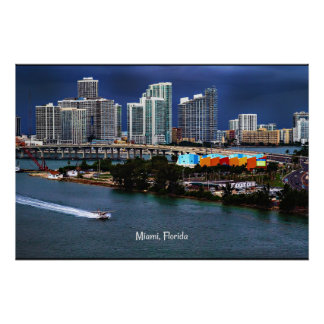 Poster Miami, Floride