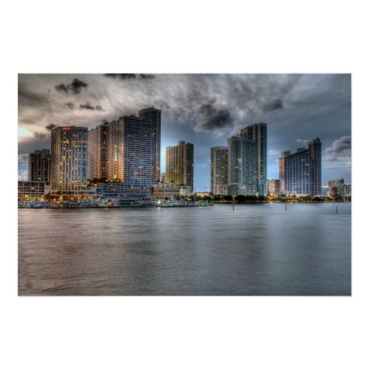 Poster Miami, Floride (Devant)