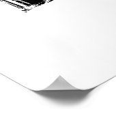 Poster Miami, Floride en graffiti (Coin)