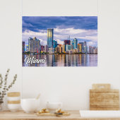 Poster Miami, Floride, États-Unis (Cuisine)