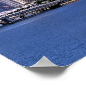 Poster Miami, Floride Skyline (Coin)