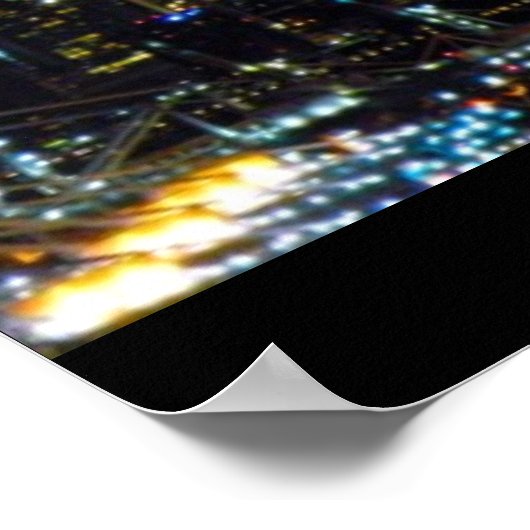 Poster ~Miami Skyline~ PANORAMA POSTER, PERSONNALISER IT! (Coin)