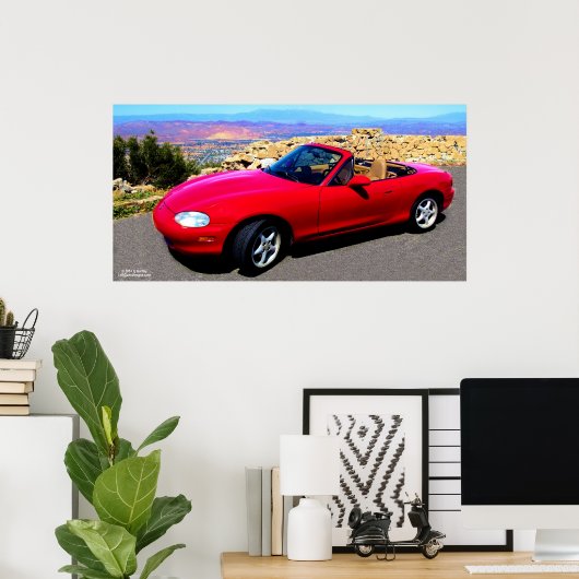 POSTER MIATA 99 (Bureau à domicile)