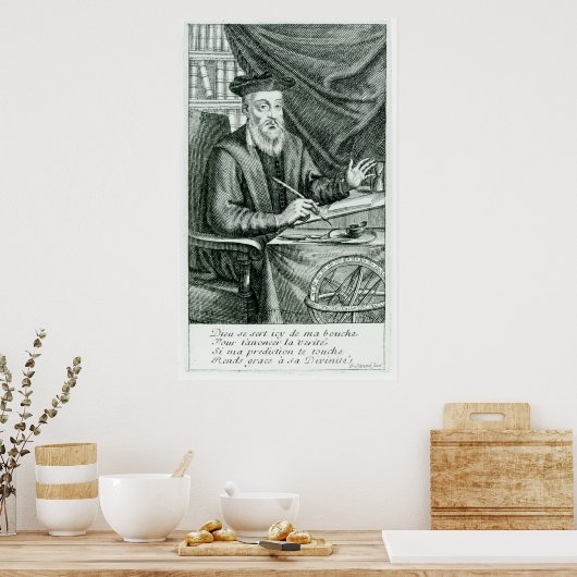 Poster Michel de Nostredame (Cuisine)