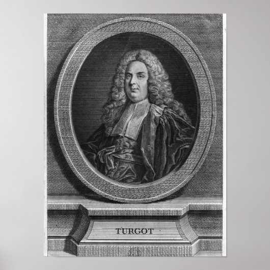 Poster Michel Etienne Turgot (Devant)