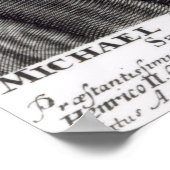 Poster Michel Nostradamus (Coin)