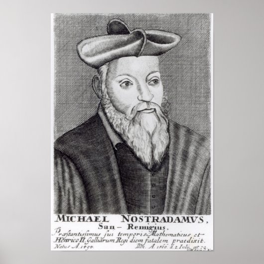 Poster Michel Nostradamus (Devant)