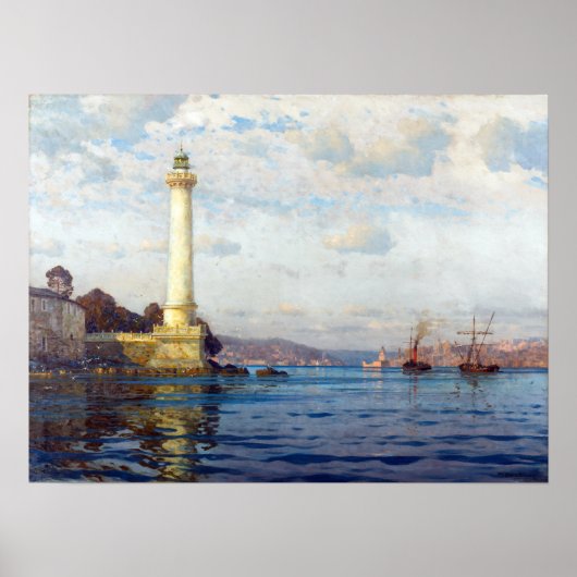 Poster Michel Zeno Diemer Le Phare Ahırkapı (Devant)