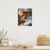 Poster Michelangelo Création Adam Dieu (Cuisine)