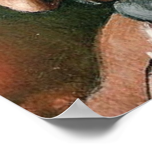 Poster Michelangelo Création Adam Dieu (Coin)