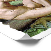 Poster Michelangelo Création De L'Homme Fist Bump Fo Shiz (Coin)