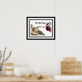 Poster Michelangelo - Création de l'homme - Tirer mon doi (Cuisine)