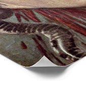 Poster Michelangelo da Caravaggio - Le chef de la Medusa (Coin)