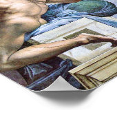 Poster Michelangelo - La création de la lune de soleil et (Coin)