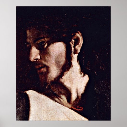 Poster Michelangelo Merisi da Caravaggio - Jésus (Devant)