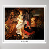 Poster Michelangelo Merisi da Caravaggio Zedign Art Poste (Devant)