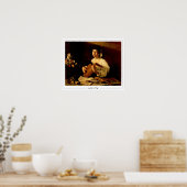 Poster Michelangelo Merisi da Caravaggio Zedign Art Poste (Cuisine)