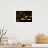 Poster Michelangelo Merisi da Caravaggio Zedign Art Poste (Cuisine)