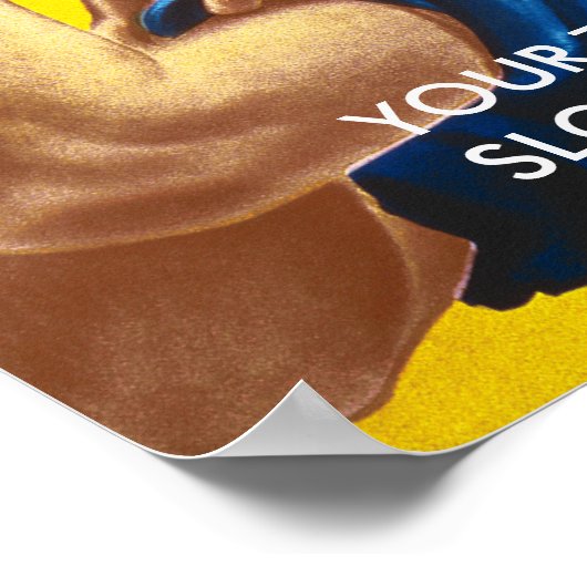 POSTER MICHELLE LE RIVETER (Coin)