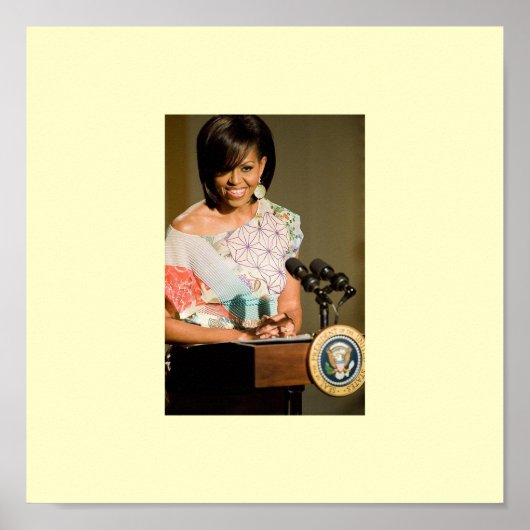 POSTER MICHELLE OBAMA (Devant)