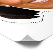 Poster Michelle Obama Mask Cutout (Coin)