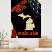 POSTER MICHIGAN (Cuisine)