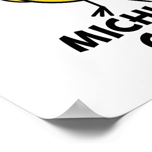 Poster Michigan Chick (Coin)