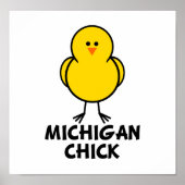 Poster Michigan Chick (Devant)