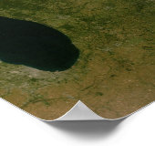 Poster Michigan de l'espace (Coin)