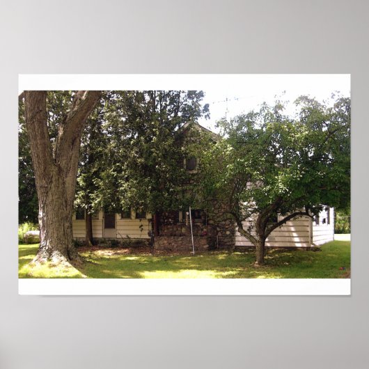 Poster Michigan Farm House (Devant)