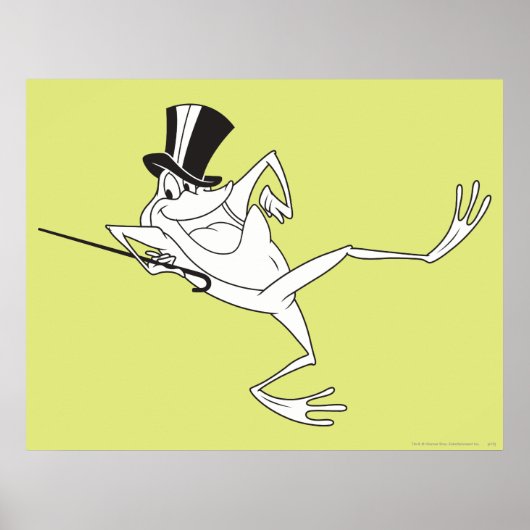 Poster Michigan J. Frog Dancing (Devant)
