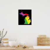 Poster michigan pride. (Cuisine)