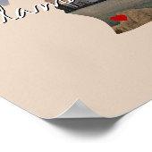 Poster Michigan State Photo insert and town name (Coin)