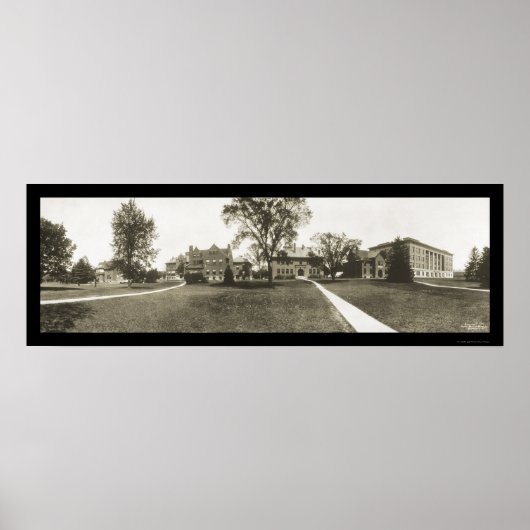 Poster Michigan State University Photo 1912 (Devant)