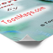 Poster Michigan USA (Coin)
